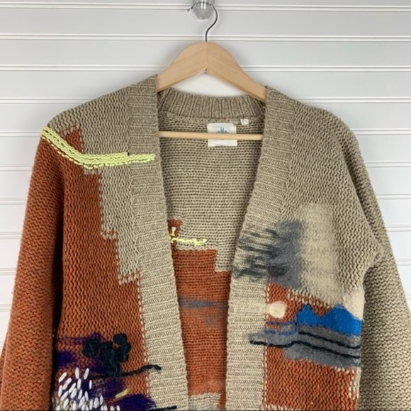 Anthropologie HWR Petunia Embellished Cardigan - Picture 5 of 13